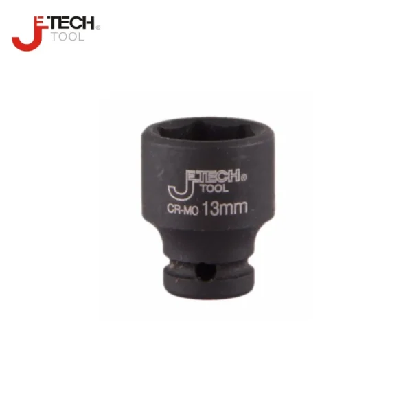 Jetech Juego de 13 Piezas de Sockets de Impacto 1/4" - Imagen 2