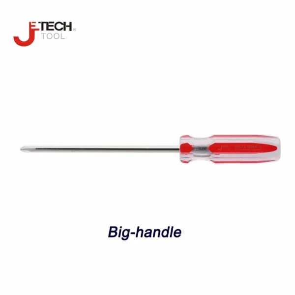 Jetech Destornillador de Precisión Phillips con Mango Grande - Tamaños Corto, Estándar y Largo (3.3mm/4.7mm en Longitudes de 50mm a 200mm) - Imagen 3
