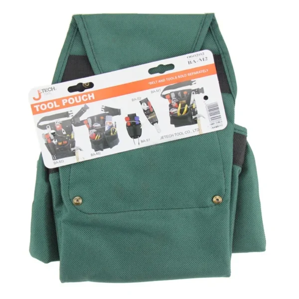 Jetech Bolsa Organizadora de Herramientas para Cintura - Resistente al Agua, Tamaño Mediano, para Técnicos (Modelo BA-M3) - Imagen 5