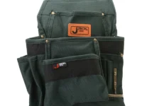 Jetech Bolsa Organizadora de Herramientas para Cintura - Resistente al Agua, Tamaño Mediano, para Técnicos (Modelo BA-M3)