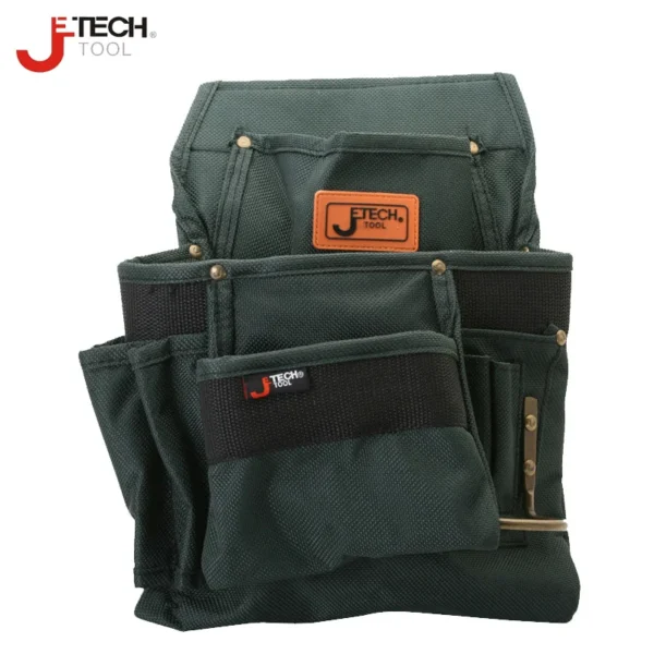 Jetech Bolsa Organizadora de Herramientas para Cintura - Resistente al Agua, Tamaño Mediano, para Técnicos (Modelo BA-M3)