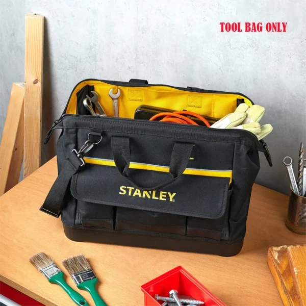 Stanley 1-96-183-23 Bolsa de Herramientas Tote con Boca Abierta, 16" - Imagen 2