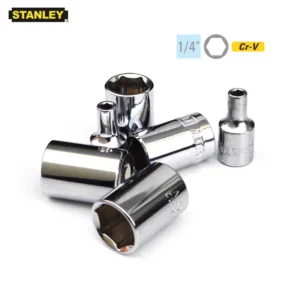 Juego de Dados Hexagonales STANLEY 6PT 1/4" - 3.5mm a 14mm
