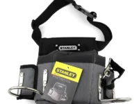 Bolsa de Herramientas de Cintura STANLEY - Tela Oxford 600D, Multicapa, Gris