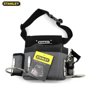 Bolsa de Herramientas de Cintura STANLEY - Tela Oxford 600D, Multicapa, Gris