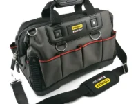 Bolsa de Herramientas STANLEY FatMax 16" con Correa Ajustable y Base Rígida - 18 Compartimientos
