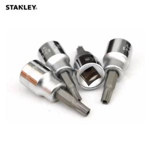 Dado de Seguridad TORX STANLEY 3/8" y 1/2" - Tamaños TT10 a TT60