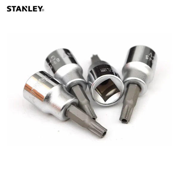 Dado de Seguridad TORX STANLEY 3/8" y 1/2" - Tamaños TT10 a TT60