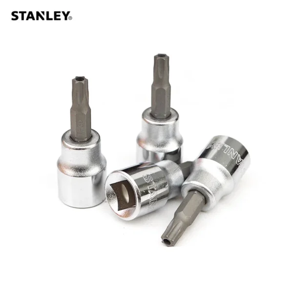 Dado de Seguridad TORX STANLEY 3/8" y 1/2" - Tamaños TT10 a TT60 - Imagen 2