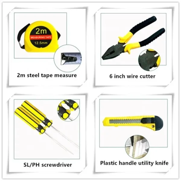 Kit de Herramientas HILIXUN para Mantenimiento del Hogar - Imagen 5