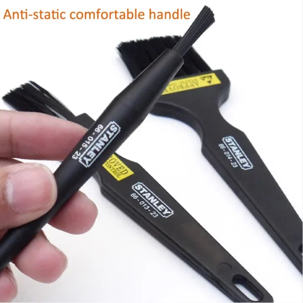Cepillo Antiestático STANLEY para Limpieza de PCB y Electrónica - ESD Seguro - Imagen 3