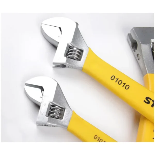Llave Ajustable STANLEY - Mini y Grande, Tamaños de 4" a 18" - Imagen 3