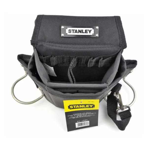 Bolsa de Herramientas de Cintura STANLEY - Tela Oxford 600D, Multicapa, Gris - Imagen 2