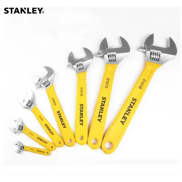 Llave Ajustable STANLEY - Mini y Grande, Tamaños de 4" a 18" - Imagen 10