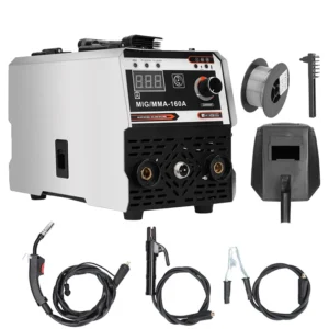 MIG MMA 160A Welding Machine DC invert Inert IGBT Gas released Automatic Wire Feeding Adjustable Electric Arc Welder