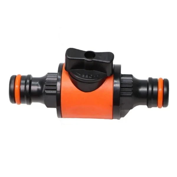 Válvula de Cierre para Manguera de Jardín 16mm – Adaptador Rápido de Plástico con Llave de Paso (1 o 2 Piezas) - Imagen 6