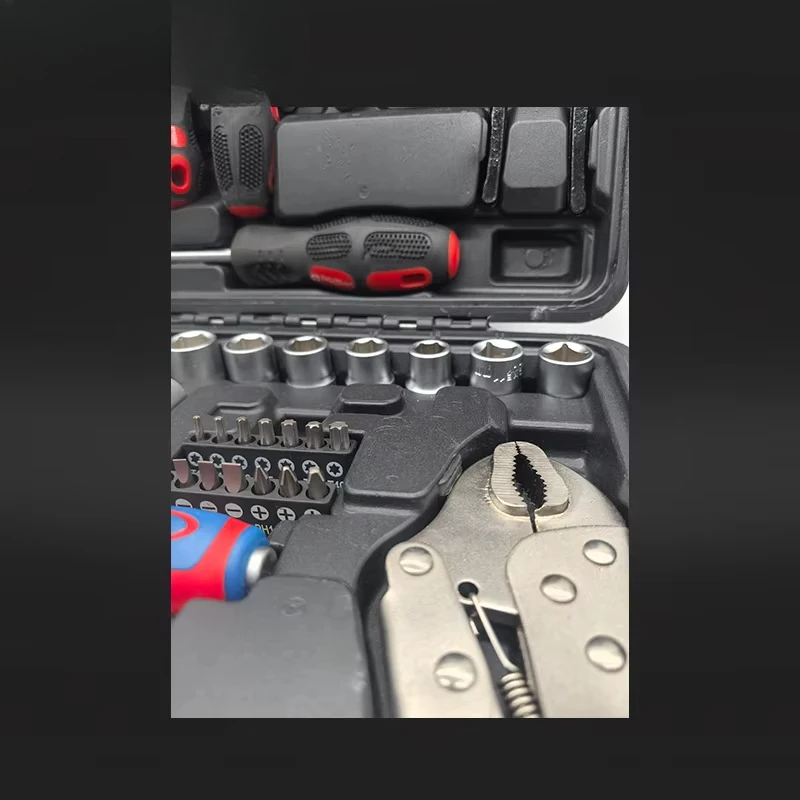 Juego de Herramientas 74 Piezas – Set Profesional de Llaves de Vaso 1/4" y 1/2" para Reparación de Automóviles - Imagen 3