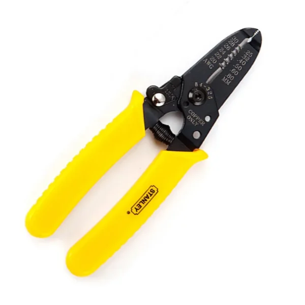 Alicates Multifuncionales STANLEY 84-325-22 – Herramienta para Electricistas, Corte y Pelado de Cables - Imagen 2