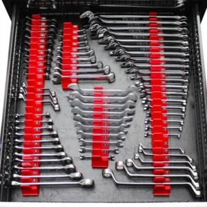 Organizador Magnético para Llaves – Capacidad para 20 Llaves, Compatible con Caja de Herramientas, Taller y Garaje