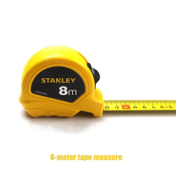 Cinta Métrica Stanley STHT30253-8-23 / STHT30254-8-23 / STHT30255-8-23 – 3m, 5m, 8m, Acero de Alta Precisión - Imagen 7