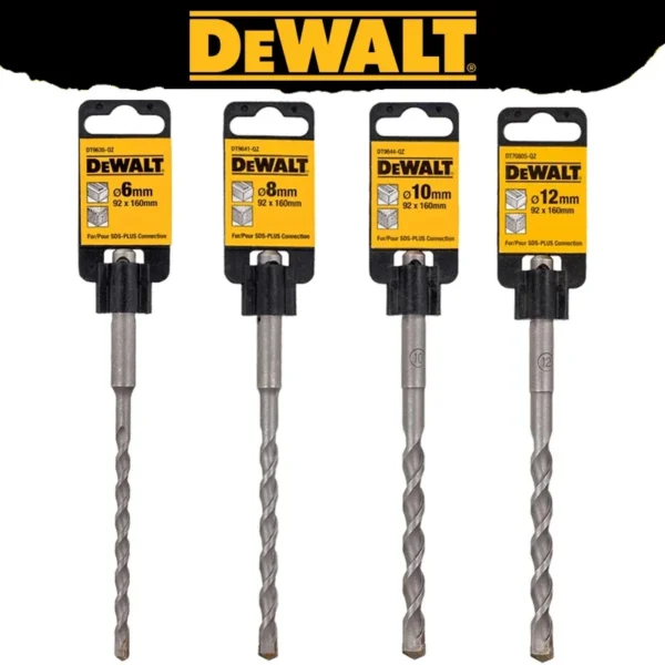 DEWALT Broca Helicoidal SDS Plus para Martillo Eléctrico – Accesorios de Alta Dureza DT9635 / DT9641 / DT9644 / DT9648