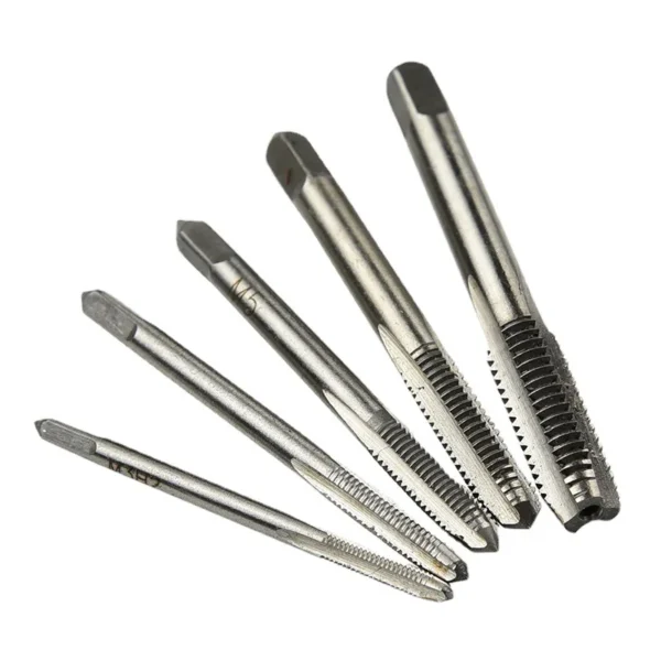 Juego de Llaves de Macho en T (3–6 mm) con 5 Machos de Roscar M3–M8 – Herramienta Manual de Roscado - Imagen 2