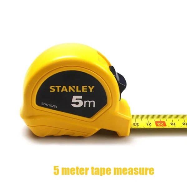 Cinta Métrica Stanley STHT30253-8-23 / STHT30254-8-23 / STHT30255-8-23 – 3m, 5m, 8m, Acero de Alta Precisión - Imagen 10