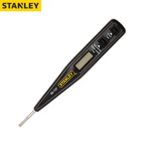 Tester Digital y Destornillador 2 en 1 STANLEY 66-137 – Comprobador de Tensión 12V-220V con Pantalla LCD