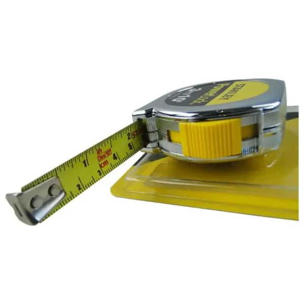 Cinta Métrica Stanley POWERLOCK STHT33158-8-23 – Doble Escala Métrica/Pulgadas, 3m, 5m, 8m - Imagen 4