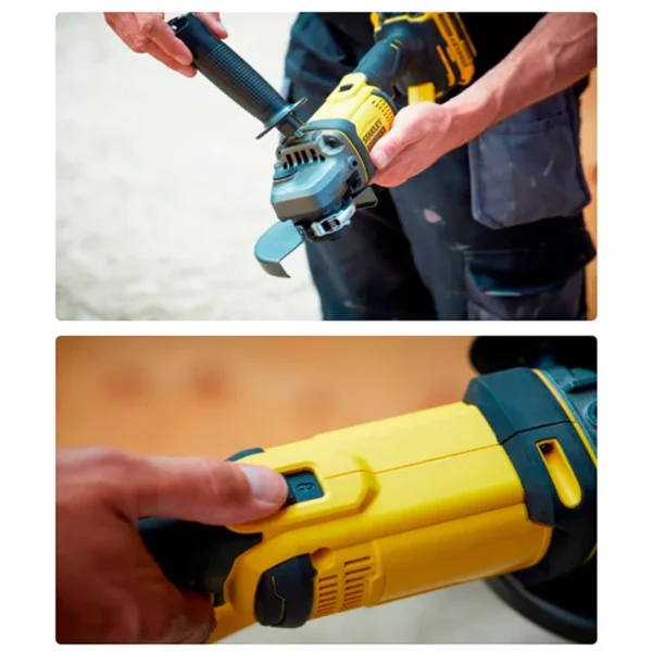 Amoladora Angular Stanley SCG400 – 20V, Recargable de Litio, 100 mm, Solo Herramienta - Imagen 5