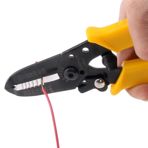 Alicates Multifuncionales STANLEY 84-325-22 – Herramienta para Electricistas, Corte y Pelado de Cables - Imagen 3