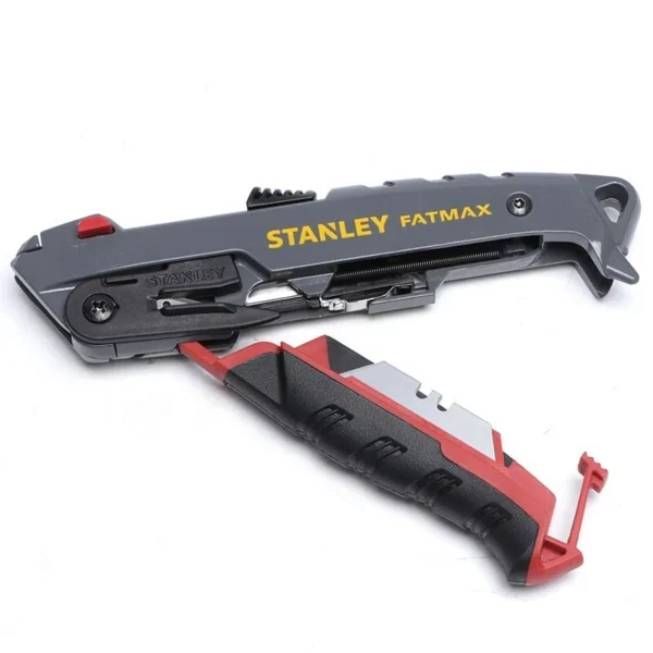 STANLEY 10-242-23 FATMAX Art Knife Woodworking Electricians Automatic Re Cutting Wallpaper Knife - Imagen 3
