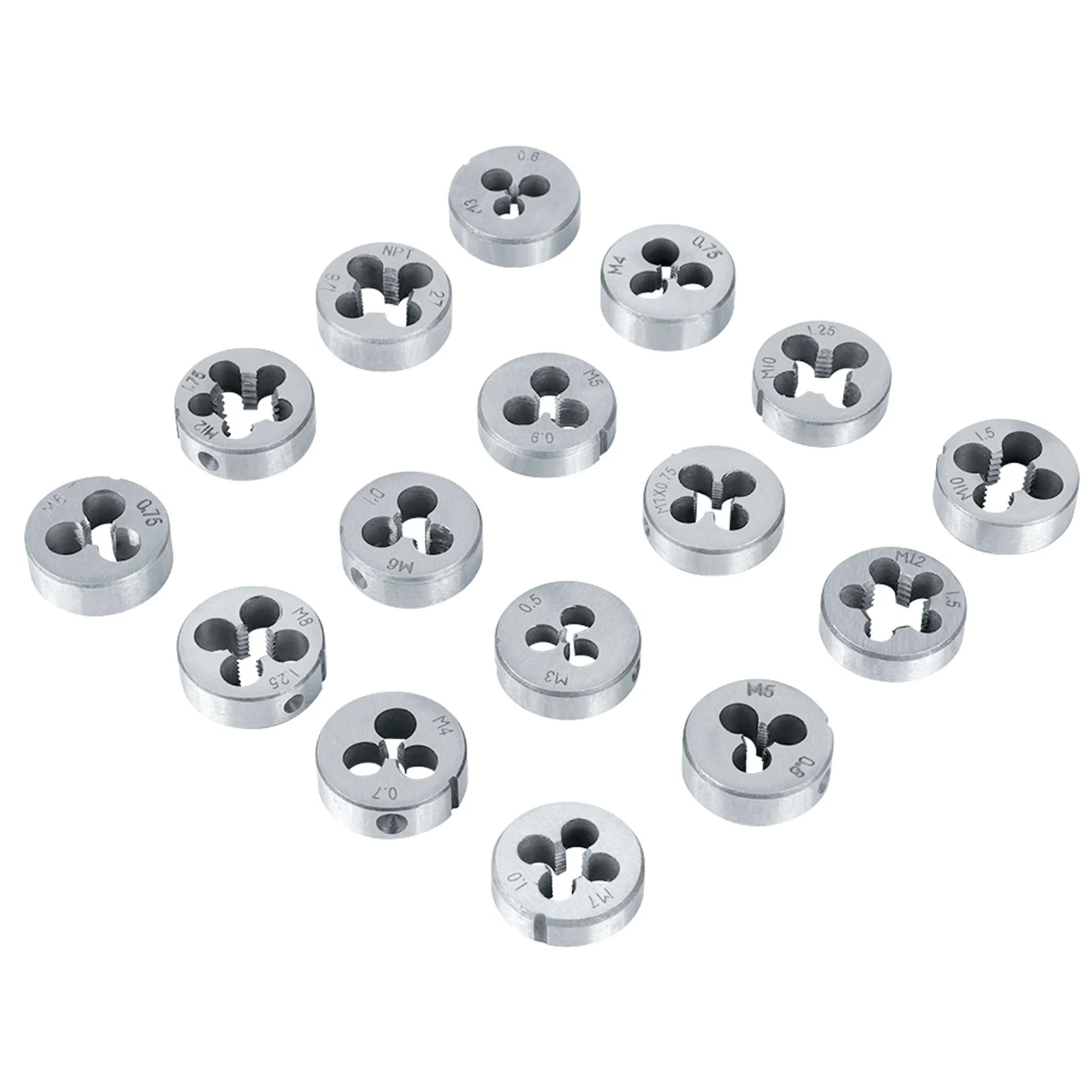 Juego de Terrajas y Machos de Rosca 40 Piezas M3-M12 con Llaves y Galga de Roscas – DOACT - Imagen 4