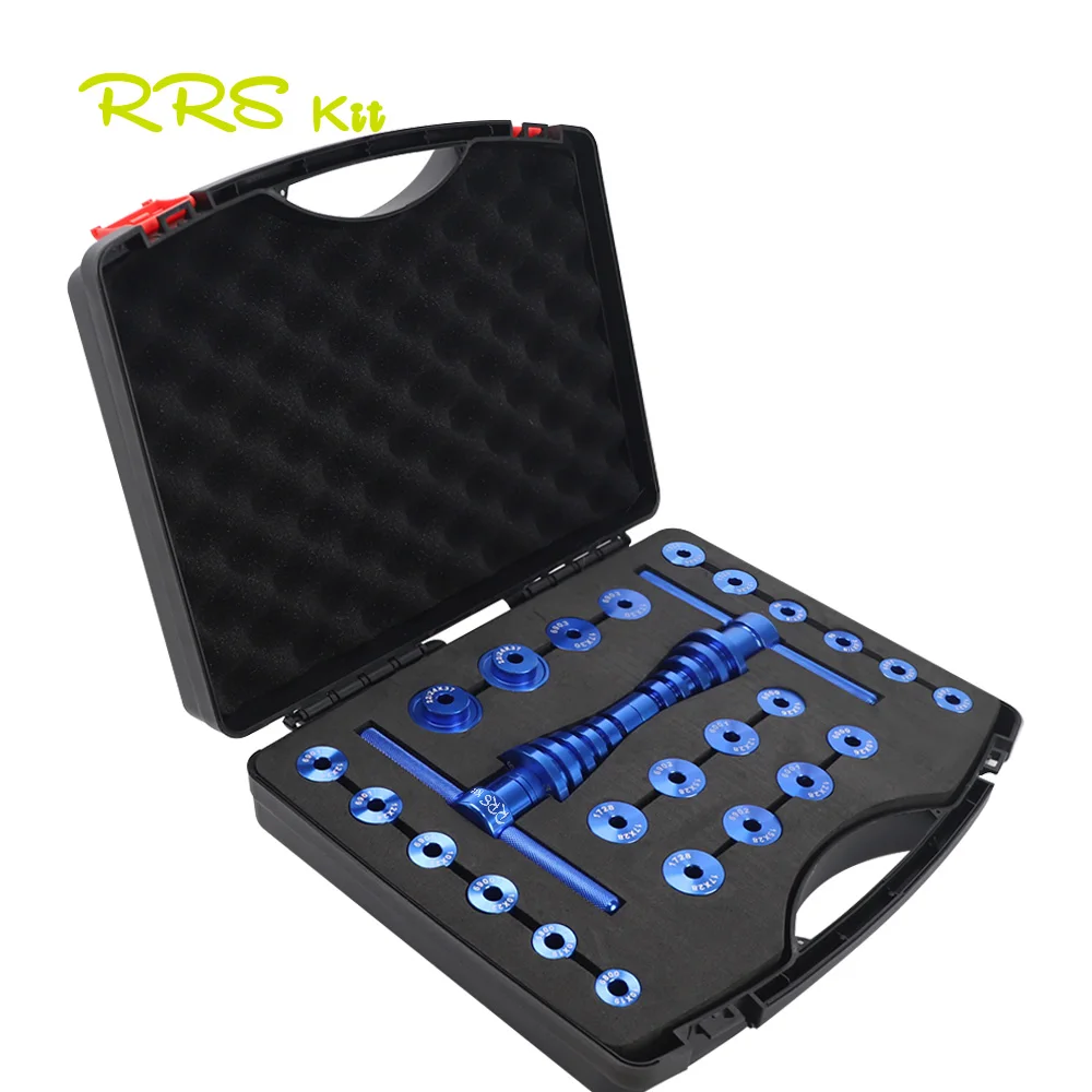 RRSkit – Kit de Instalación y Extracción de Rodamientos para Bicicleta con Estuche