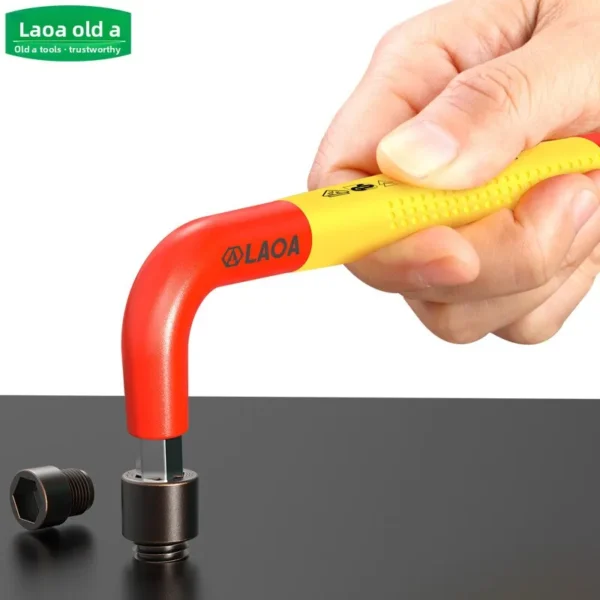 Juego de Llaves Hexagonales Aisladas 1000V – Certificación VDE, Acero Cromo-Vanadio, Multifuncionales con Mango Antideslizante - Imagen 2