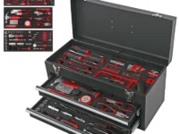 Juego de Herramientas Hi-Spec 166 Piezas – Set Completo para Hogar y Automoción en Maletín Metálico