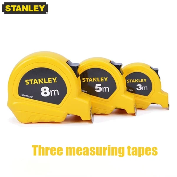 Cinta Métrica Stanley STHT30253-8-23 / STHT30254-8-23 / STHT30255-8-23 – 3m, 5m, 8m, Acero de Alta Precisión - Imagen 8