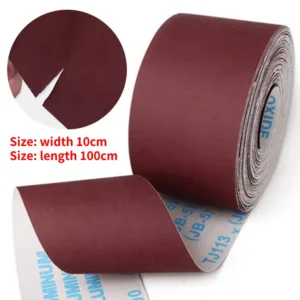 Rollo de Lija de Tela Esmeril VIBRATITE – Abrasivo Flexible para Pulido y Acabado, Granulometría Variada