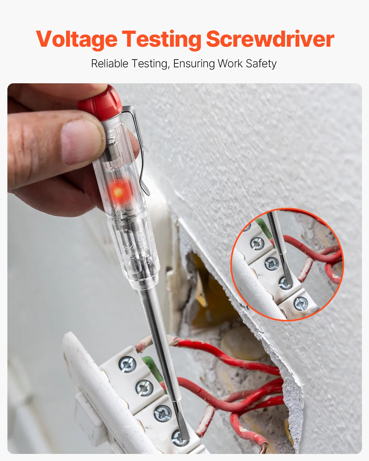 SucceBuy Juego de Destornilladores Aislados 1000V Profesional – 11 Piezas con Punta Magnética y Comprobador de Voltaje - Imagen 5