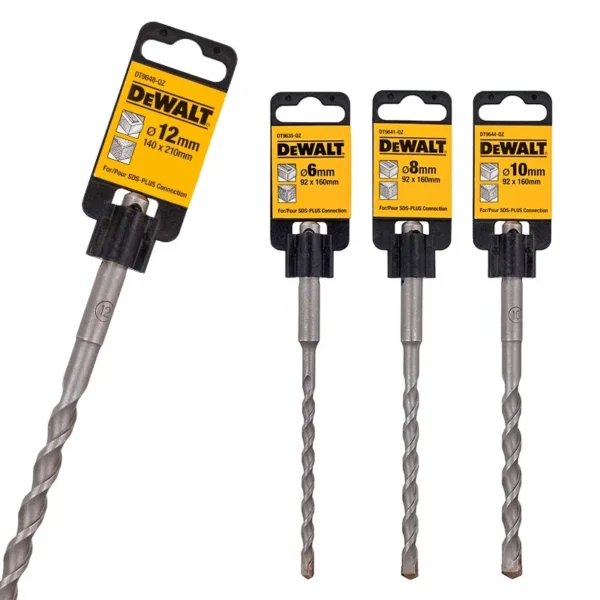 DEWALT Broca Helicoidal SDS Plus para Martillo Eléctrico – Accesorios de Alta Dureza DT9635 / DT9641 / DT9644 / DT9648 - Imagen 13