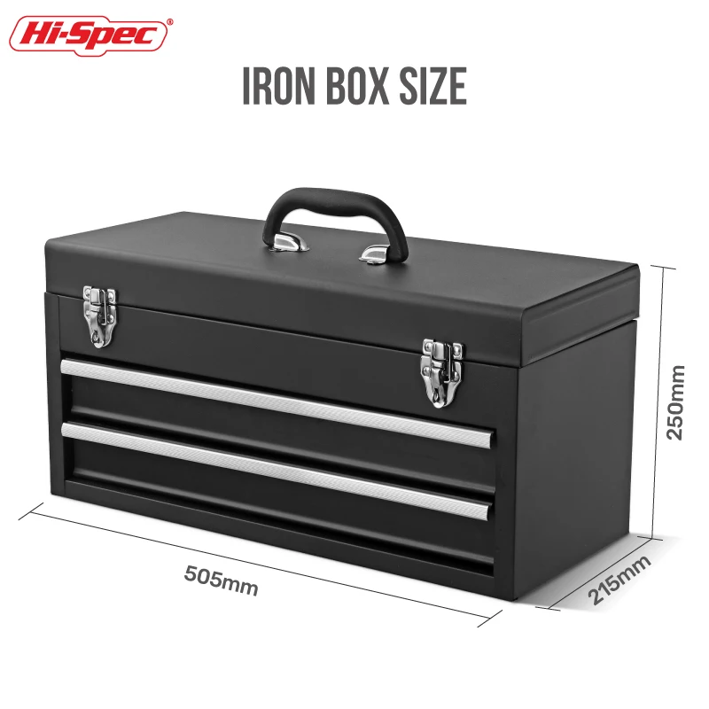 Juego de Herramientas Hi-Spec 166 Piezas – Set Completo para Hogar y Automoción en Maletín Metálico - Imagen 3