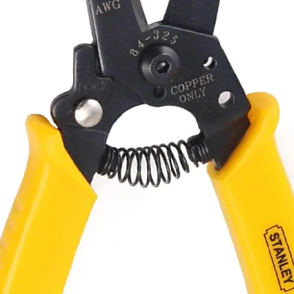 Alicates Multifuncionales STANLEY 84-325-22 – Herramienta para Electricistas, Corte y Pelado de Cables - Imagen 5