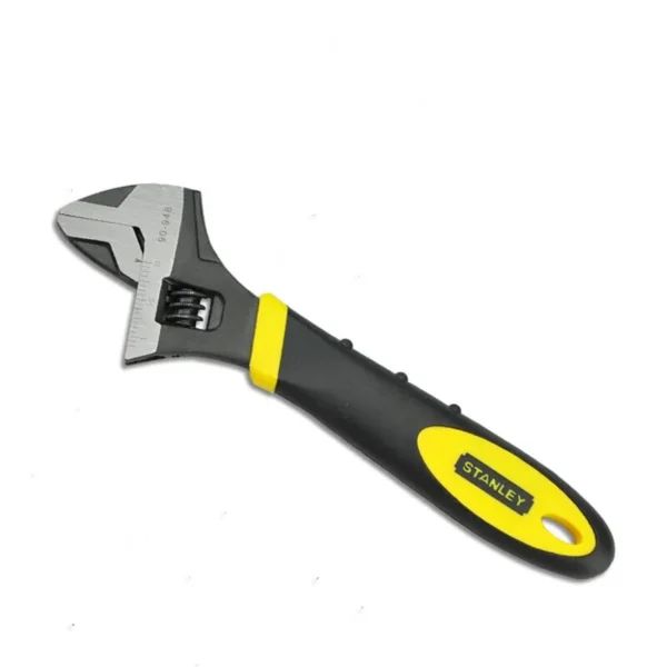 Llave Ajustable Stanley 90-947-23 – 6", Mango Bimaterial Antideslizante, Acero Cr-V - Imagen 2