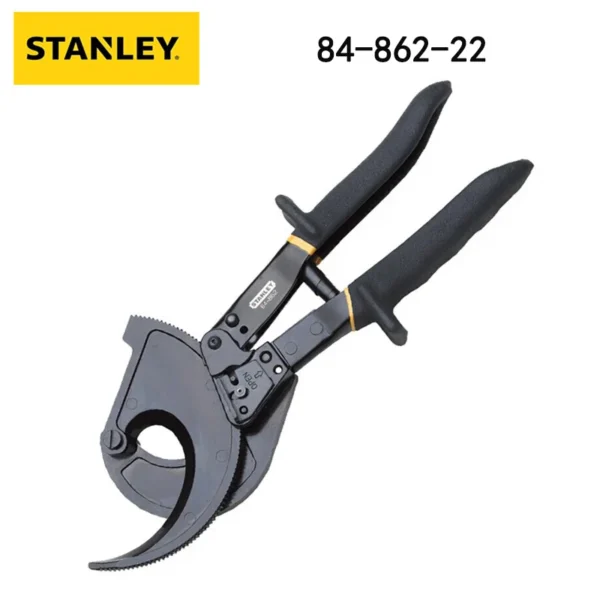 Cortacables Stanley 84-862-22 – Alicates de Corte con Trinquete, Acero Cr-Mo