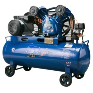 Compresor de Aire de Alta Presión Industrial 180 L – 7,5 kW / 10 HP, Correa y Pistón, 380 V