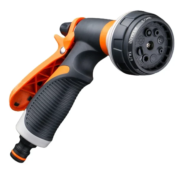 Pistola de Riego a Presión para Jardín – Boquilla con 8 Modos de Pulverización y Mango Ergonómico - Imagen 4