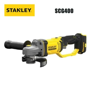 Amoladora Angular Stanley SCG400 – 20V, Recargable de Litio, 100 mm, Solo Herramienta