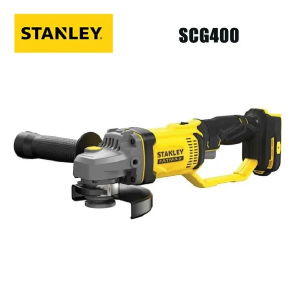 Amoladora Angular Stanley SCG400 – 20V, Recargable de Litio, 100 mm, Solo Herramienta
