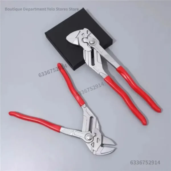 Alicates Llave Ajustable Multifuncional tipo Pico de Águila – 12" - Imagen 3
