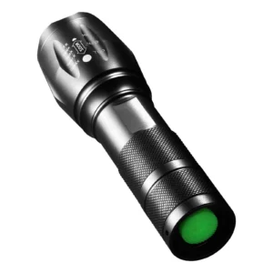 Set de 2 Linternas LED de 2000 Lúmenes – 5 Modos, Enfoque Ajustable, IP44, Aluminio